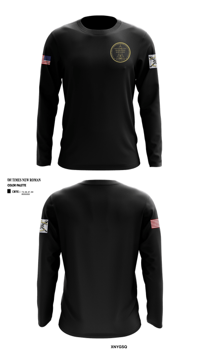 NYC RECRUITING BATTALION 28678389 Long Sleeve Performance Shirt - 1