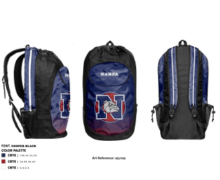 Gear Bag, Nampa High School Dance, School Spirit Store, Teamtime, Team time, sublimation, custom sports apparel, team uniforms, spirit wear, spiritwear, sports uniforms, custom shirts, team store, custom team store, fundraiser sports, apparel fundraiser