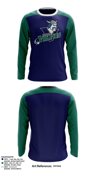 Long Sleeve Performance Shirt, Vaughan Vikings, Baseball, Teamtime, Team time, sublimation, custom sports apparel, team uniforms, spirit wear, spiritwear, sports uniforms, custom shirts, team store, custom team store, fundraiser sports, apparel fundraiser