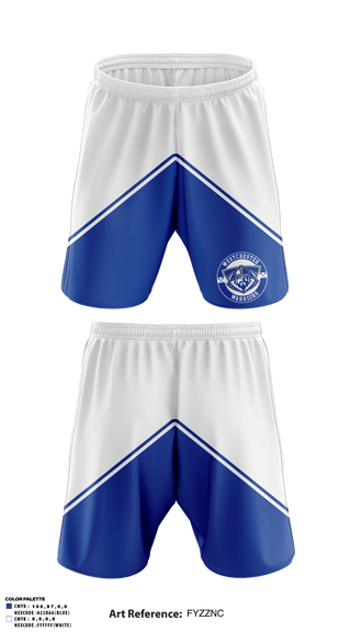 Athletic Shorts With Pockets, Westchester Warriors, Men's Lacrosse, Teamtime, Team time, sublimation, custom sports apparel, team uniforms, spirit wear, spiritwear, sports uniforms, custom shirts, team store, custom team store, fundraiser sports, apparel fundraiser