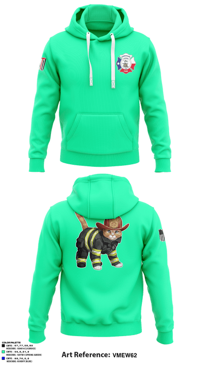 C-Shift Cool Cats 12896610 Hoodie - 2