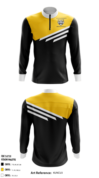 Quarter Zip Jacket, Cleveland Heights High School Basketball, Men's Basketball, Teamtime, Team time, sublimation, custom sports apparel, team uniforms, spirit wear, spiritwear, sports uniforms, custom shirts, team store, custom team store, fundraiser sports, apparel fundraiser