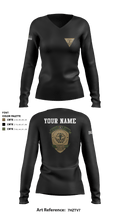 Ghost Frogs 70808894 Women's Long Sleeve V-neck Shirt - 5