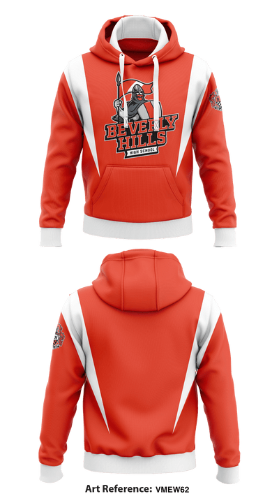 Beverly Hills High School Volleyball 6797126 Hoodie - 1