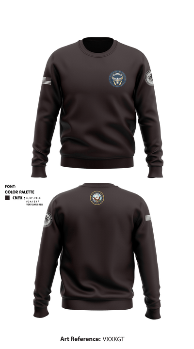 Cyber Defense 41653089 Crew Neck Sweatshirt - 1