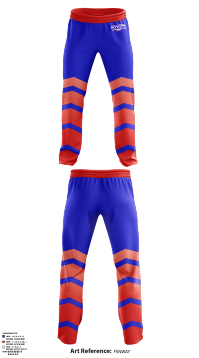 Fort Wayne Volleyball Club 35230109 Sweatpants - 1