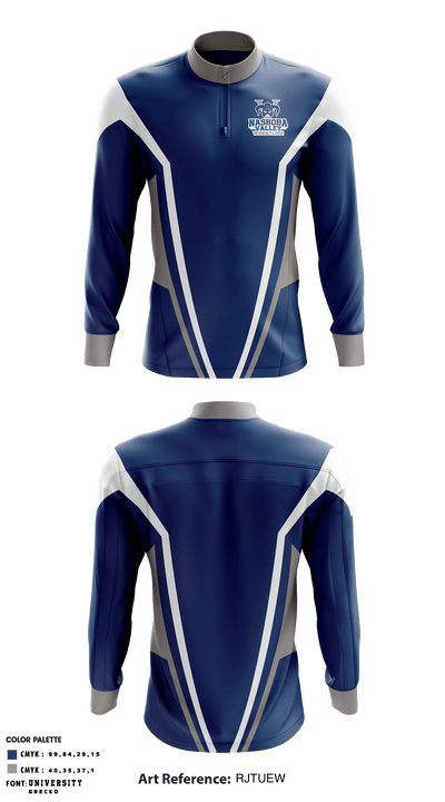 Nashoba Valley Technical High School Wrestling 66105732 Quarter Zip Jacket - 1