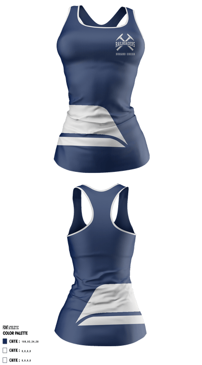 Durand High School Cheer 28550750 Tank Top - 1