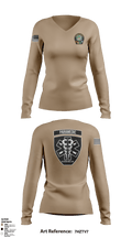 Madison county office of emergency management 88768300 Women's Long Sleeve V-neck Shirt - 2
