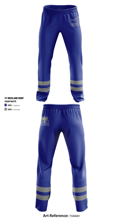 Olathe West High School Diving 55244492 Sweatpants - 1