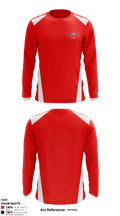 Renton Redhawks 34124165 Long Sleeve Performance Shirt - 2