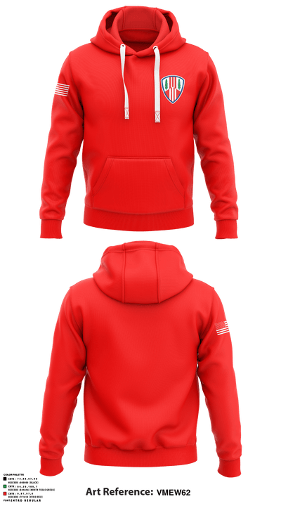 104th MP BN HHD 71367291 Hoodie - 3