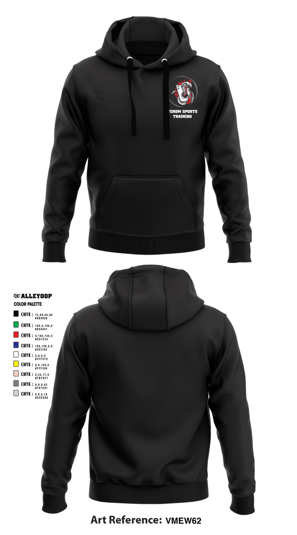 Hoodie, Venom Sports Training, Men's Basketball, Teamtime, Team time, sublimation, custom sports apparel, team uniforms, spirit wear, spiritwear, sports uniforms, custom shirts, team store, custom team store, fundraiser sports, apparel fundraiser