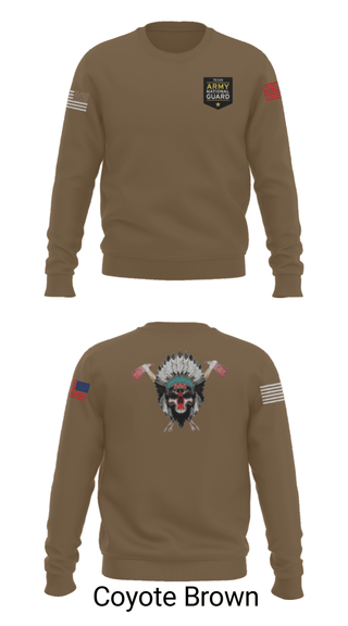 Crew Neck Sweatshirt, , Army, Teamtime, Team time, sublimation, custom sports apparel, team uniforms, spirit wear, spiritwear, sports uniforms, custom shirts, team store, custom team store, fundraiser sports, apparel fundraiser