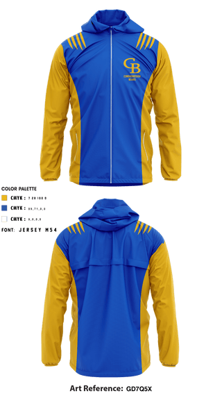 Windbreaker, Conshohocken Youth Football, Football, Teamtime, Team time, sublimation, custom sports apparel, team uniforms, spirit wear, spiritwear, sports uniforms, custom shirts, team store, custom team store, fundraiser sports, apparel fundraiser
