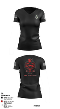 3rd PLT Diablos 55800262 Women's Short Sleeve V-neck Shirt - 1