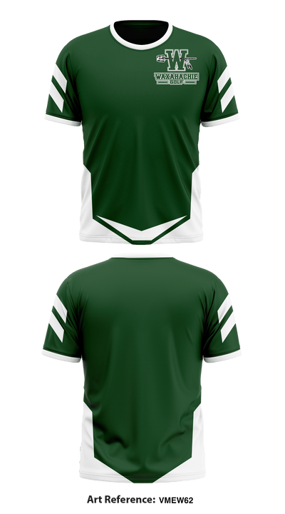 Waxahachie High School Golf 25278012 Short Sleeve Performance Shirt - 1