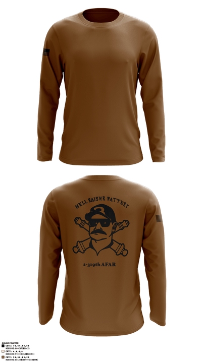 HHB 2-319 AFAR 41967314 Long Sleeve Performance Shirt - 3