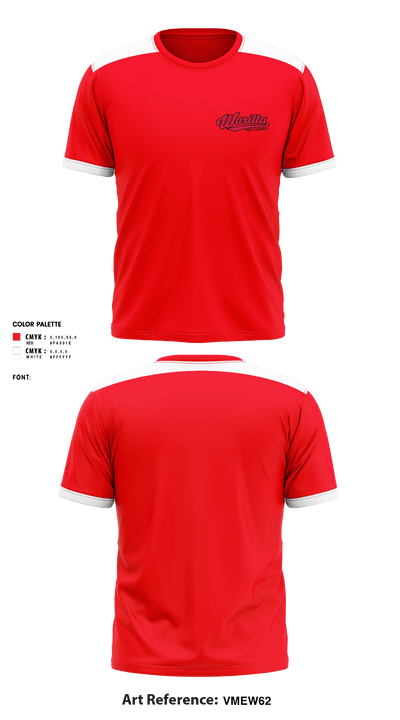 Wasilla Youth Baseball League 52876391 Short Sleeve Performance Shirt - 1