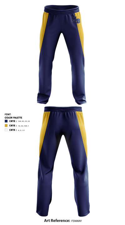 Mt Bethel Christian Academy Upper School Golf 86140943 Sweatpants - 3