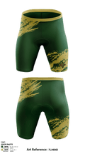 Badlands Badgers Wrestling Club 53583810 Men's Compression Shorts - 3