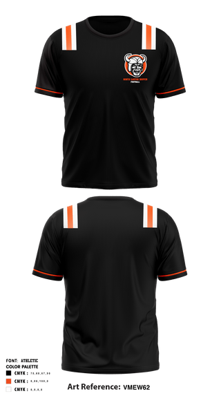 Short Sleeve Performance Shirt, North Canton Hoover Football, Football, Teamtime, Team time, sublimation, custom sports apparel, team uniforms, spirit wear, spiritwear, sports uniforms, custom shirts, team store, custom team store, fundraiser sports, apparel fundraiser