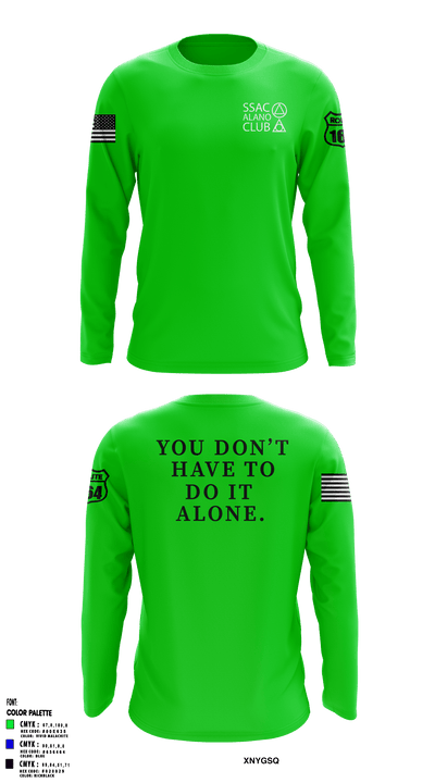 S.S.A.C 16206247 Long Sleeve Performance Shirt - 1