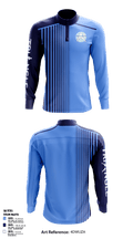 Triangle Volleyball Club 52610257 Quarter Zip Jacket - 1