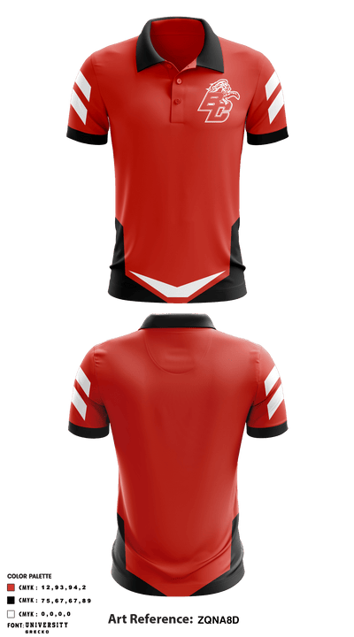 Boyd County Golf 22778362 Short Sleeve Performance Polo - 1
