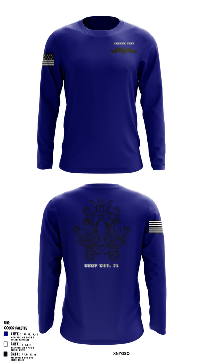 SSMP Detachment 71 50921061 Long Sleeve Performance Shirt - 4