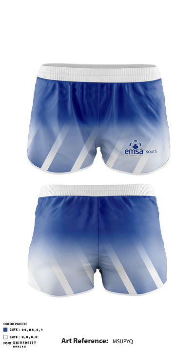 EMSA Mill Woods Soccer 10596530 Women's Compression Shorts - 1