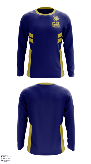 Long Sleeve Performance Shirt, C D Hylton High School Wrestling, Wrestling, Teamtime, Team time, sublimation, custom sports apparel, team uniforms, spirit wear, spiritwear, sports uniforms, custom shirts, team store, custom team store, fundraiser sports, apparel fundraiser