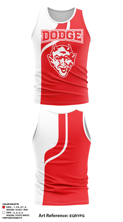 Tank Top, Dodge City High School Track, Track & Field, Teamtime, Team time, sublimation, custom sports apparel, team uniforms, spirit wear, spiritwear, sports uniforms, custom shirts, team store, custom team store, fundraiser sports, apparel fundraiser