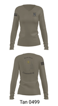 RI Counterdrug 89793472 Women's Long Sleeve V-neck Shirt - 46