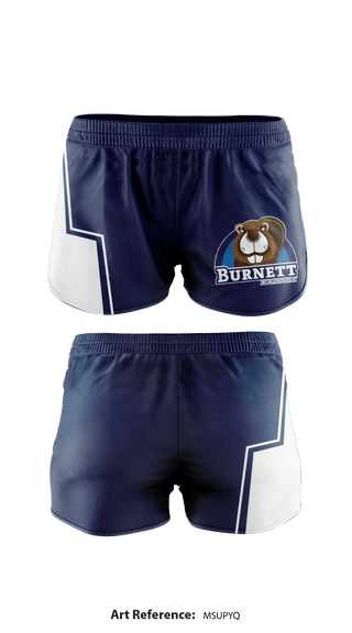 Womens Soccer Shorts, Burnett Elementary, School Spirit Store, Teamtime, Team time, sublimation, custom sports apparel, team uniforms, spirit wear, spiritwear, sports uniforms, custom shirts, team store, custom team store, fundraiser sports, apparel fundraiser