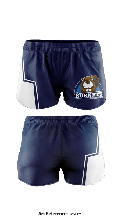 Burnett Elementary 25306031 Womens Soccer Shorts - 1