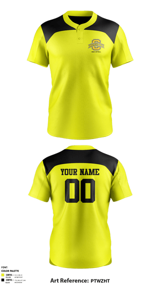 Two Button Softball Jersey, Heights Girls' Softball, Softball, Teamtime, Team time, sublimation, custom sports apparel, team uniforms, spirit wear, spiritwear, sports uniforms, custom shirts, team store, custom team store, fundraiser sports, apparel fundraiser