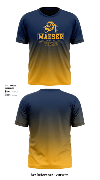 Short Sleeve Performance Shirt, Karl G Maeser Preparatory Academy Tennis, Tennis, Teamtime, Team time, sublimation, custom sports apparel, team uniforms, spirit wear, spiritwear, sports uniforms, custom shirts, team store, custom team store, fundraiser sports, apparel fundraiser