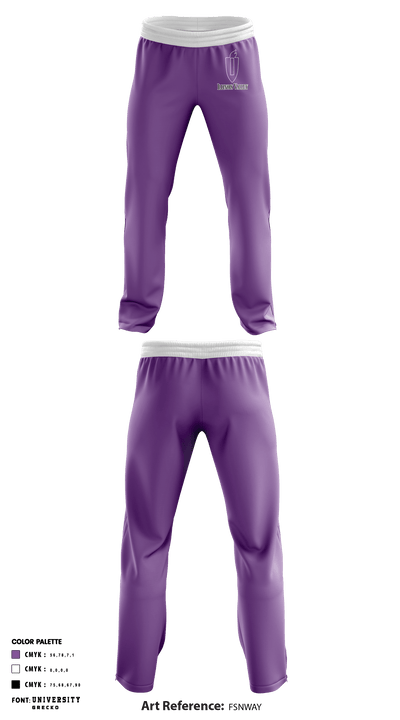 Illinois Valley Community College basketball 73397991 Sweatpants - 1