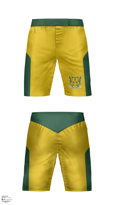 Blackhawk High School Wrestling 62012380 Fight Shorts - 1