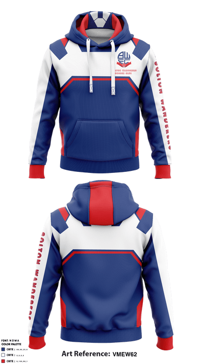 Bolton Wanderers Soccer Club 66068058 Hoodie - 1