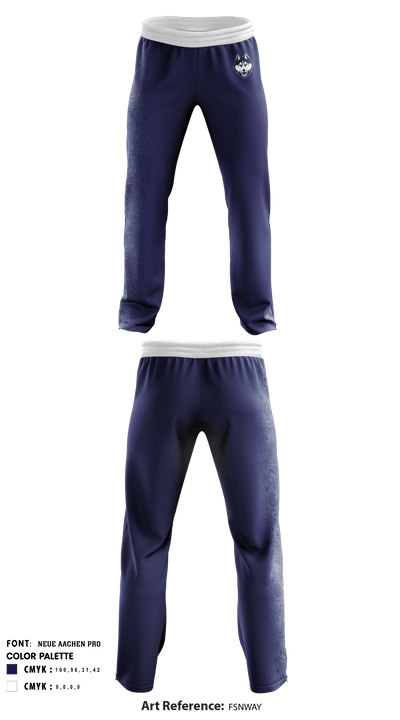 Louis E Dieruff High School 46267912 Sweatpants - 1