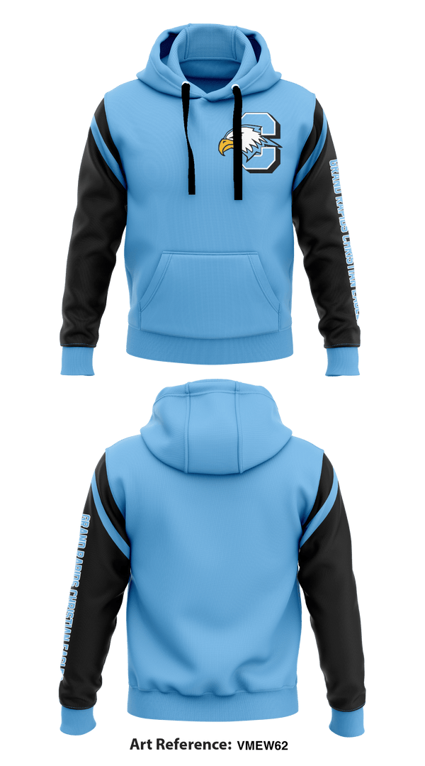 Grand Rapids Christian Eagles 27274820 Hoodie - 1