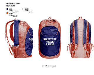 Gear Bag, Sleepy Eye High School Track, Track & Field, Teamtime, Team time, sublimation, custom sports apparel, team uniforms, spirit wear, spiritwear, sports uniforms, custom shirts, team store, custom team store, fundraiser sports, apparel fundraiser
