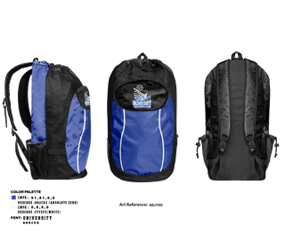 Gear Bag, Baldwin County Volleyball Club, Women's Volleyball, Teamtime, Team time, sublimation, custom sports apparel, team uniforms, spirit wear, spiritwear, sports uniforms, custom shirts, team store, custom team store, fundraiser sports, apparel fundraiser