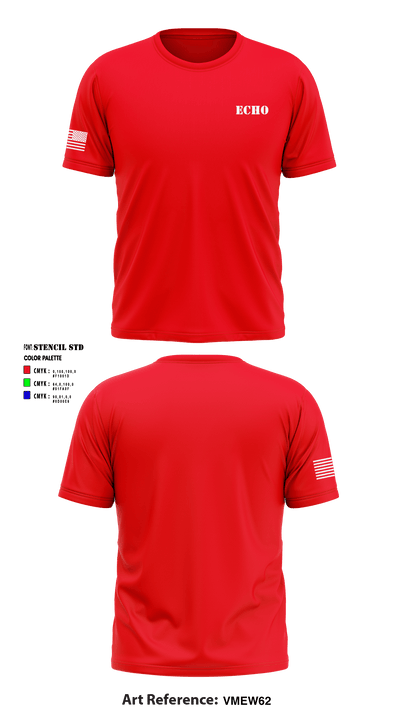 Echo 79094236 Short Sleeve Performance Shirt - 1