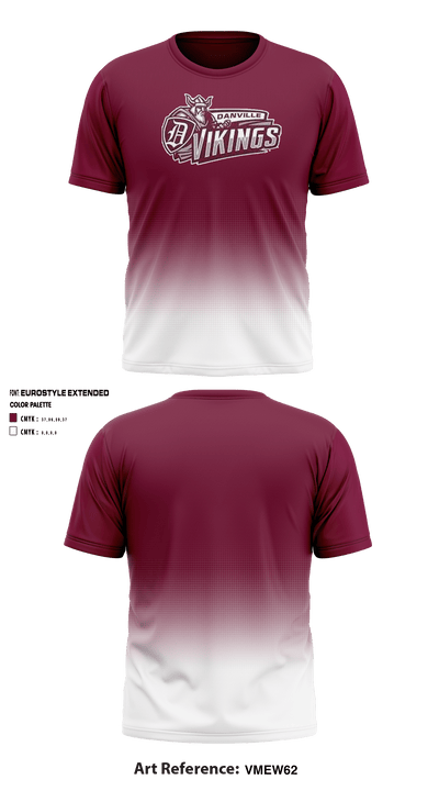Danville High School Golf 22144518 Short Sleeve Performance Shirt - 1