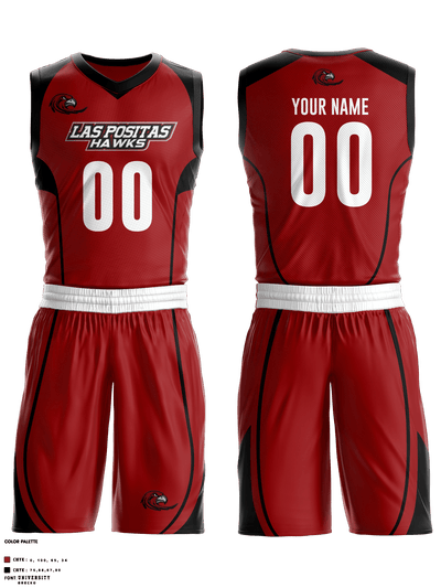 Las Positas College Basketball 10534739 Basketball Uniform - 2