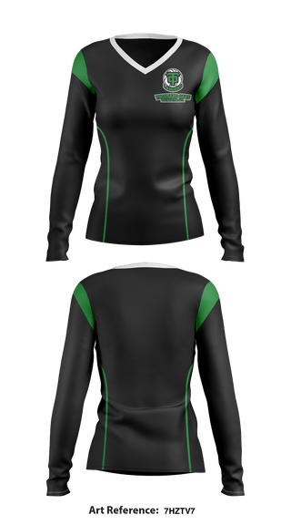 Women's Long Sleeve Vneck Shirt, Thousand Oaks High School Basketball, Women's Basketball, Teamtime, Team time, sublimation, custom sports apparel, team uniforms, spirit wear, spiritwear, sports uniforms, custom shirts, team store, custom team store, fundraiser sports, apparel fundraiser