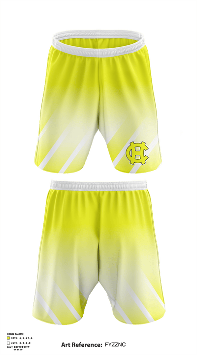 Harris County High School Soccer 71639797 Mens Soccer Shorts - 1